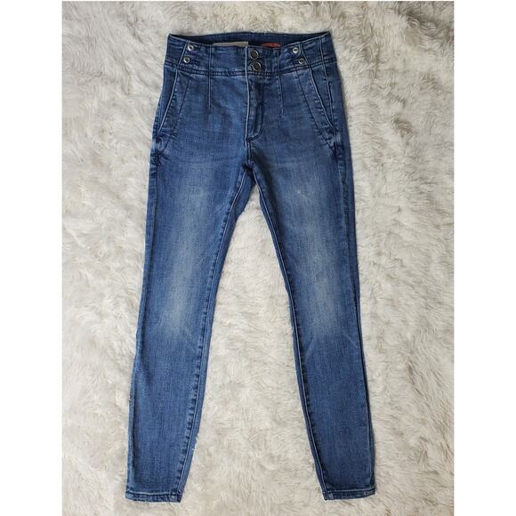 Anthropologie Pilcro Skinny Darted Jeans 25 / 0 - Picture 3 of 11